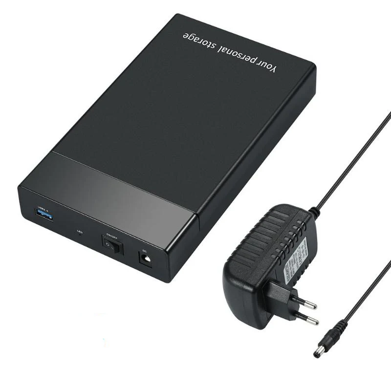 Compartimento para disco rígido, compartimento externo para hd, 6gbps, ssd, hdd, usb 3.0 para 2.5 ", 3.5",