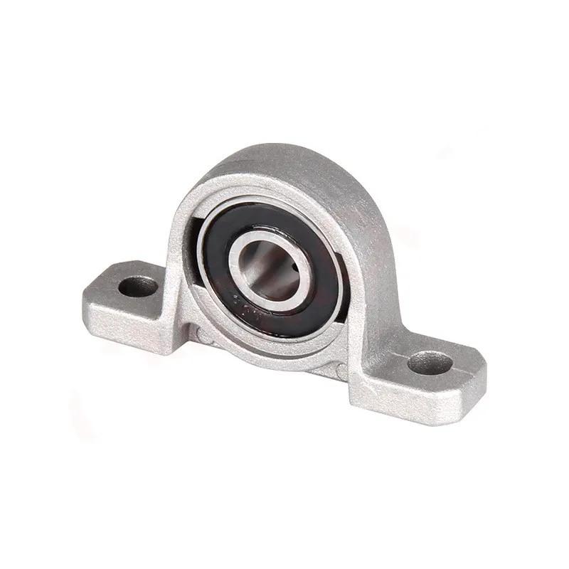 100pcs KP001 Zinc Alloy Bore Diameter 12mm P001 Ball Bearing Pillow Block Mounted Support Shaft Spherical Roller 3d parts