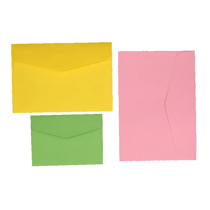 (10 Pieces/Lot) 16*11CM Creative Kraft Paper Color Envelope