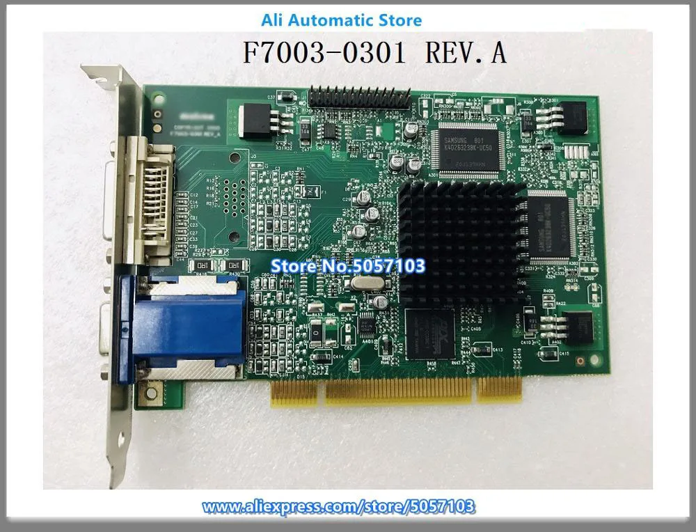 Matrox maichuang F7003-0301 Fordulatszám a++ G45F 32AS 0400F 7003-0301