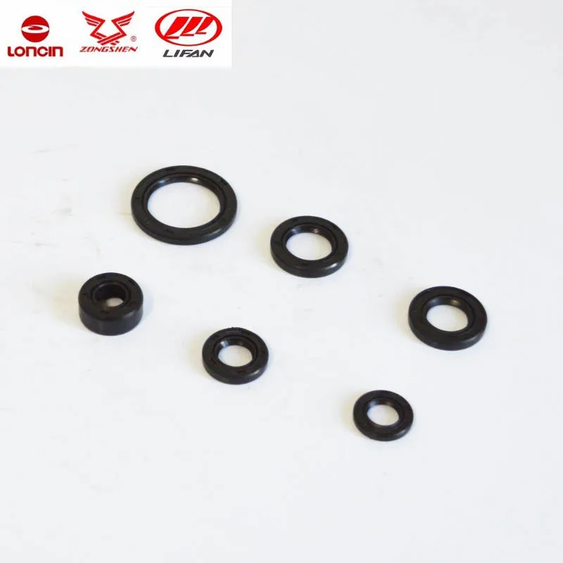 LONCIN zongshen lifan engine Oil Seal Kit for 50CC 110CC 125cc Z50 CT70 CRF50 XR50 China Pit Dirt Bikes ATV