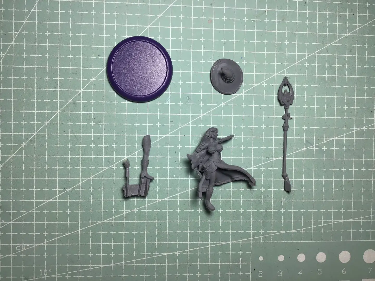 30mm base, Resin Model Figure GK，Unassembled and unpainted kit