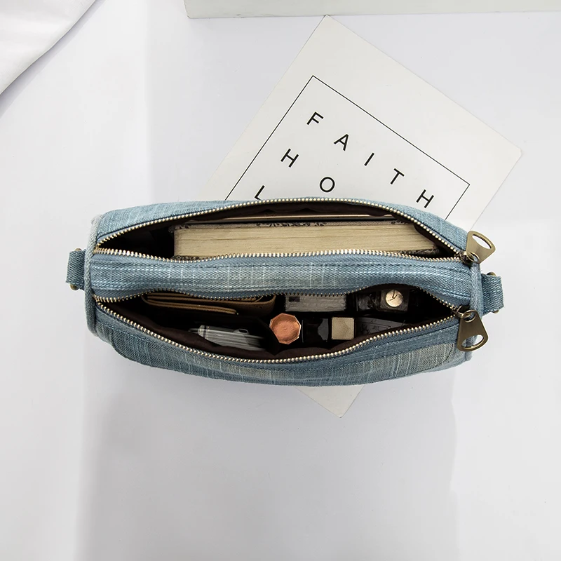 IPinee-Sac messager bleu pour femme, sac de luxe pour femme, haute qualité, nouvelle marque, mode initiée