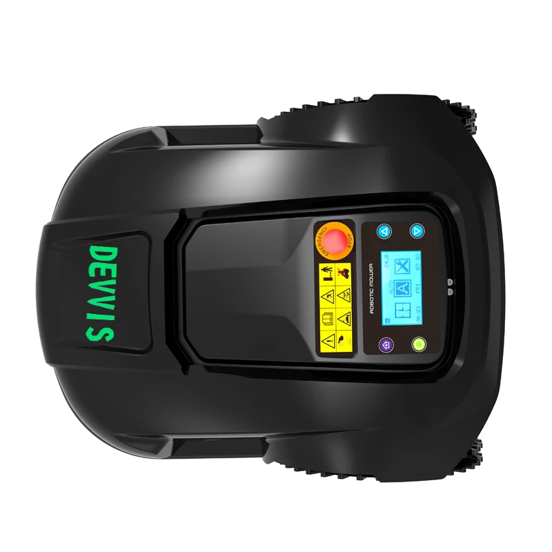 1-4 Uds protector de plástico para cortacésped Robot DEVVIS E1800U,E1800T,E1800,E1800S