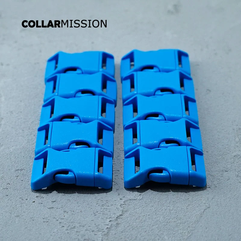 Wide contoured side release for dog collar luggage travel buckle Package accessories 25mm blue CK25SJ14