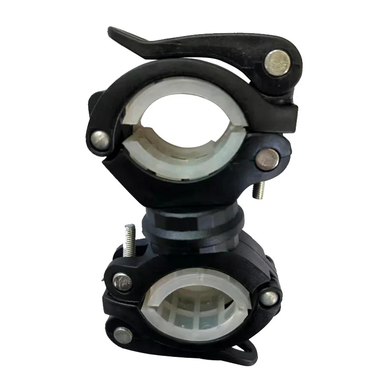 Cycling Bicycle Light Holder Clip Flashlight Road Mountain Bike MTB Front Headlight Holder Bicycle Lamp Fixing Bracket Mount