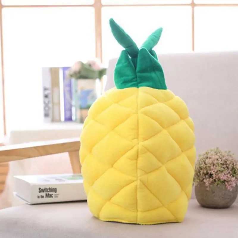 Funny Pineapple Fruit Plush Hat Christmas Cosplay Party Costume Cap Photo Prop 649C