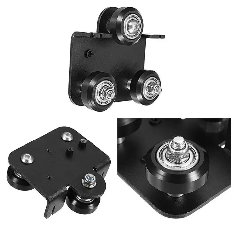 Алюминиевая пластина для каретки с колесами, задняя опорная пластина для фотографий