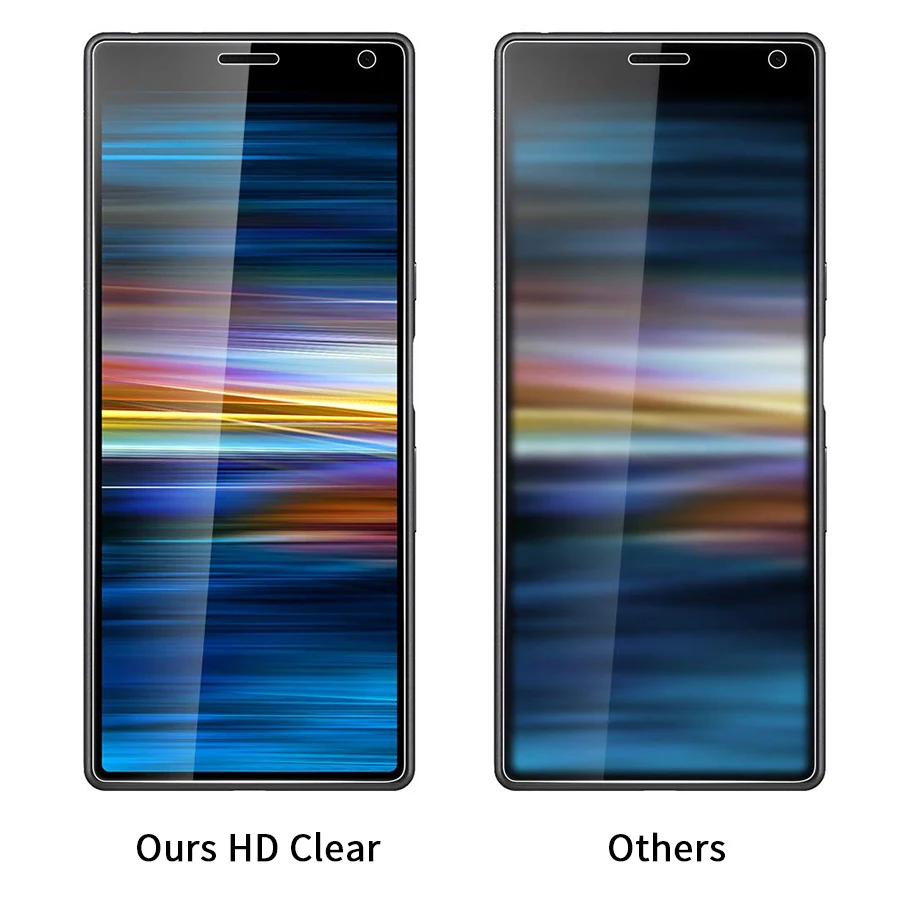 Tempered Glass for Sony Xperia 10 Screen Protector for Sony Xperia 10 Plus XA3 XZ4 1 Protective Film