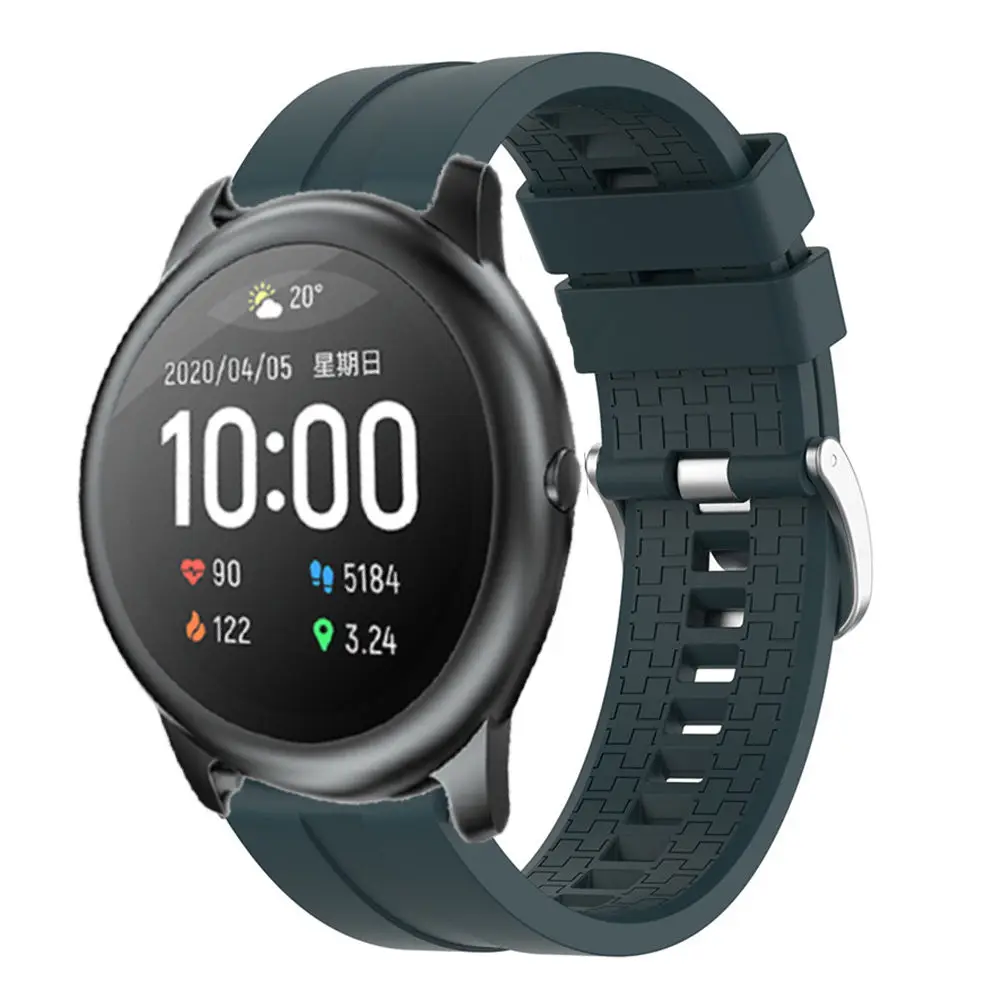 Wrist Strap Band For Xiaomi haylou solar ls05 sports smart watchStrap soft Silicone For Huawei Honor Magic 2 46mm Accessories