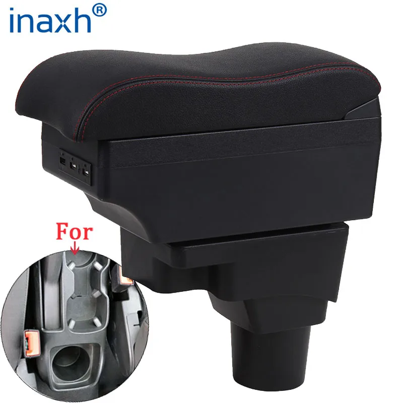 

For Chevrolet Sonic Armrest For Chevrolet Aveo Armrest box Car Retrofit parts Interior Storage box Auto parts USB