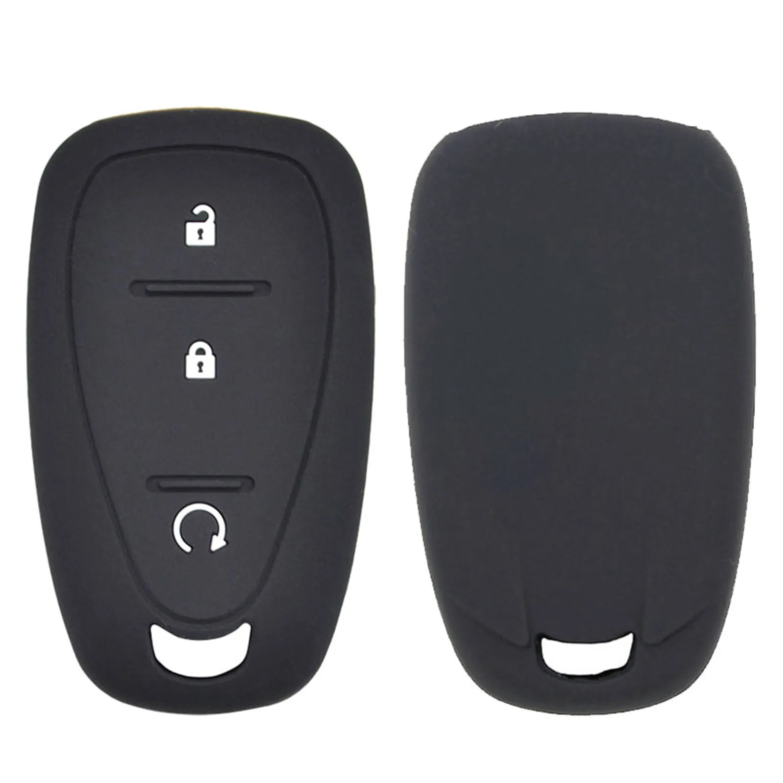 Silicone Car Key Case For Chevrolet Spark Equinox Cruze Trax Malibu Verano Traverse 2016 - 2018 Cover Keyless Remote Fob Shell