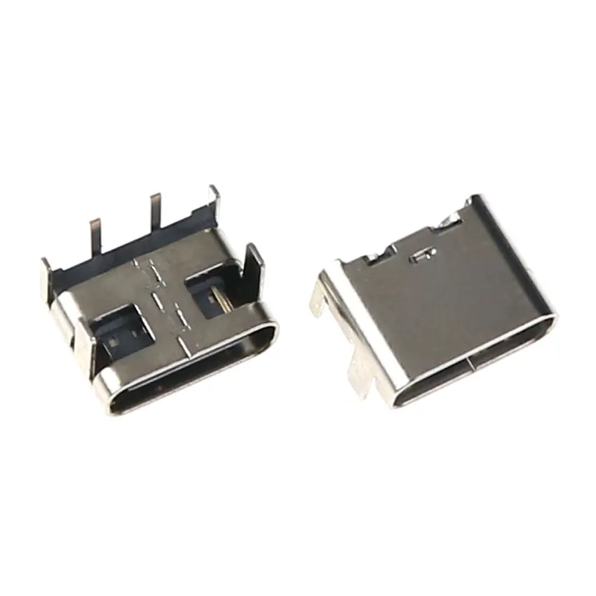 YuXi 10pcs USB 3.1 Type-C Jack 2Pin 2P Female Connector Charger Charging Port Socket