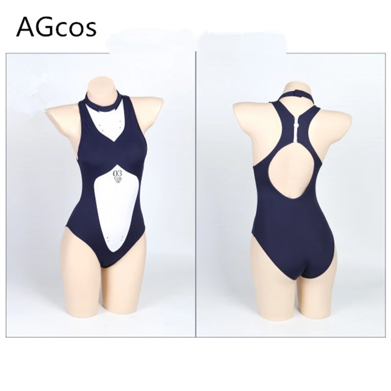 AGCOS-traje de baño de diseño Original para mujer, traje de baño Sexy para chica, Cosplay de pez Diablo, Manta Ray