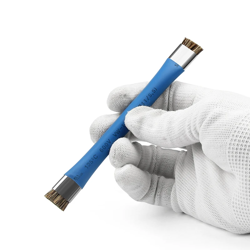ESD ปลอดภัย Hard แปรง Anti-Static ทำความสะอาดเครื่องมือสำหรับโทรศัพท์มือถือเมนบอร์ด PCB ซ่อมเครื่องมือ Herramientas