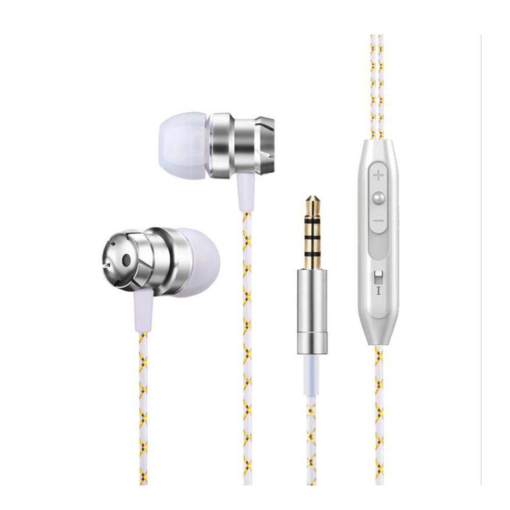 In-Ear Ear Phones Earbuds Casque Sport Earphones Headset With microphone For iPhone Xiaomi Samsung S8 Plus