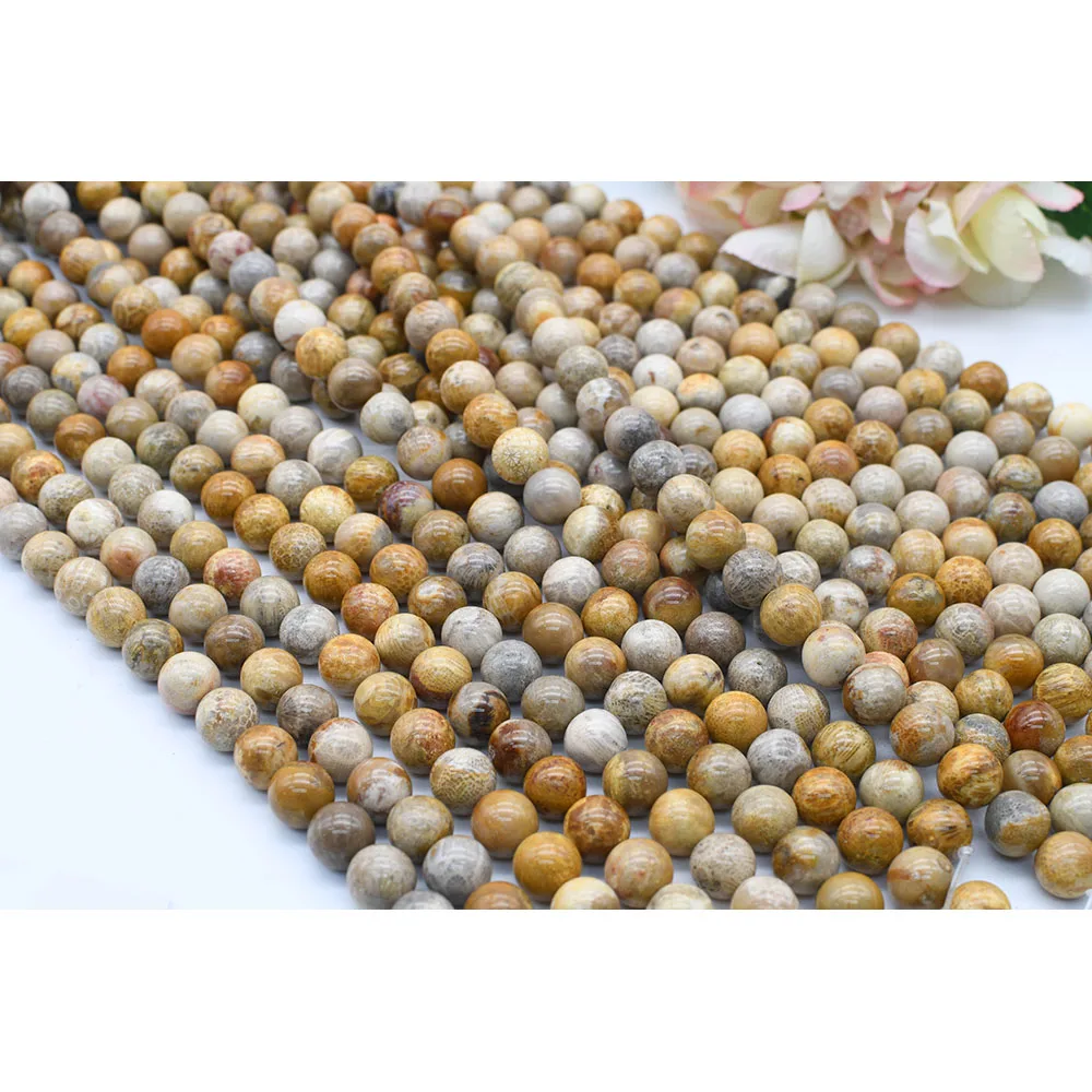 

Круглые бусины из натурального камня хризантемы, 6-12 мм, для изготовления браслетов, ожерелий, ювелирных изделий «сделай сам», нитка 15 дюймов