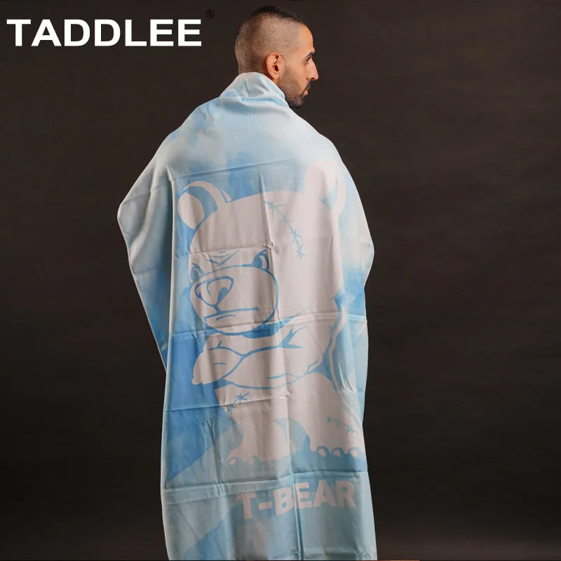 Taddlee Thin Beach Towel Quick Drying Swimming Pool Surf Towel Travel Lightweight