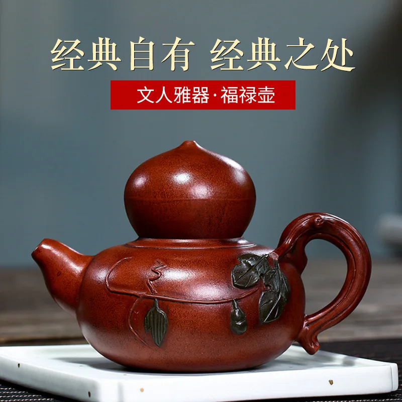 ★Yixing Zisha teapot raw ore cement ferro imitation teapot handmade Kungfu teapot custom wholesale agent