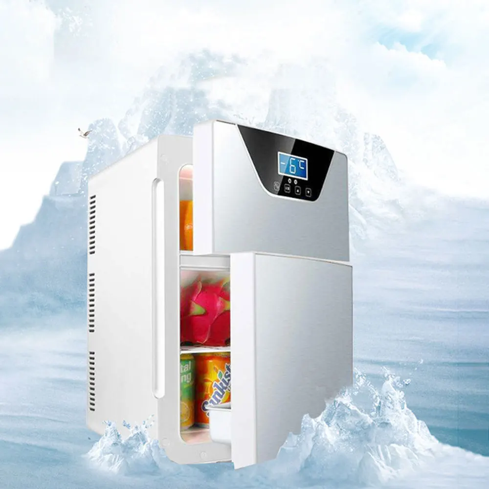 20L Kitchen Refrigerator Household Fridge Rental Refrigerator Dual-use Dual-Door Frigobar Frost free Refrigerator