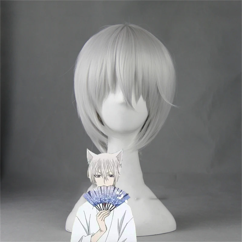 Kamisama Hajimemashita / Kamisama Kiss Tomoe Wig Cosplay Costumes Kamisama Love Men Women Short Halloween Wigs