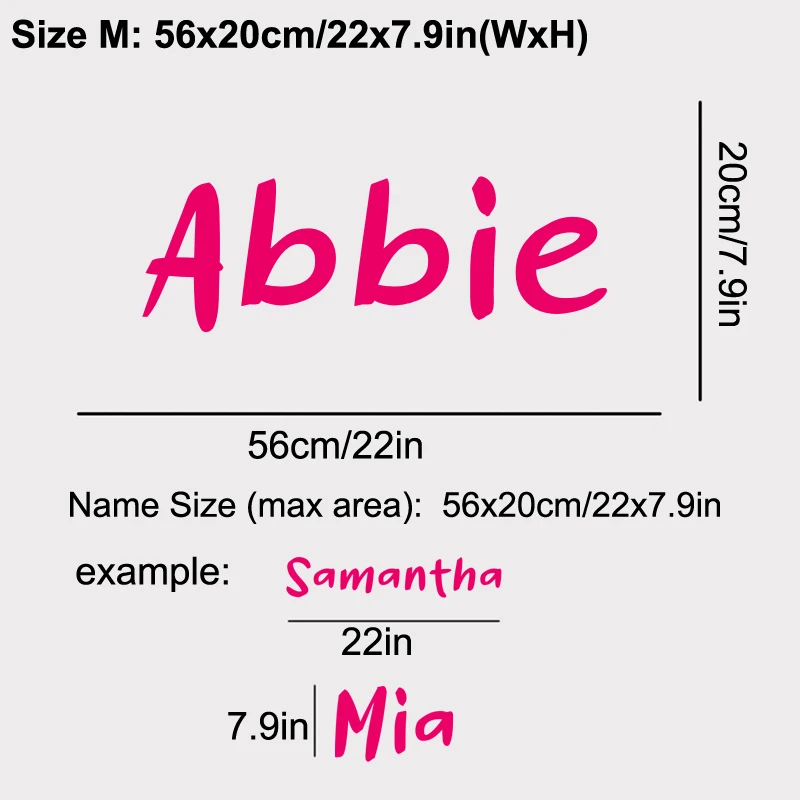 CUSTOM NAME YOUR TEXT Vinyl Decal Sticker Car Window Personalized Lettering boys girls childrens Home Decor