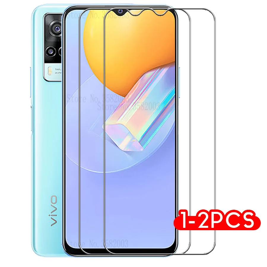 Glass For Vivo Y31 2021 Cover Phone Front Screen Scratch Proof Protective Film For Vivo Y 31 9H Explosion Proof Tempered Glass