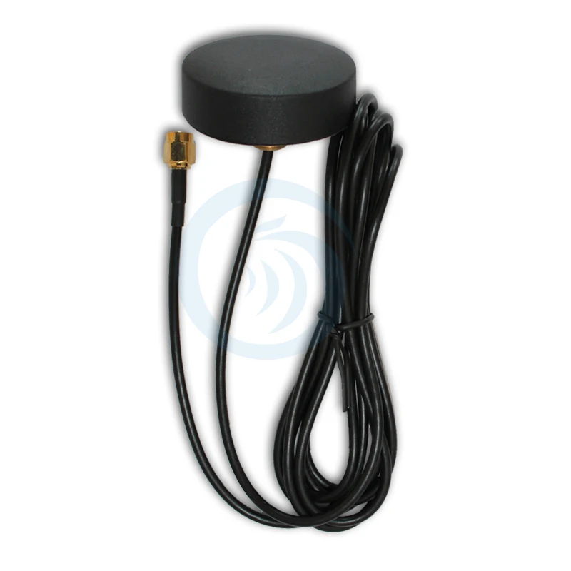 

IP67 2dbi outdoor bolt through mini rf 4g/Ite puck antenna with RG174 cable