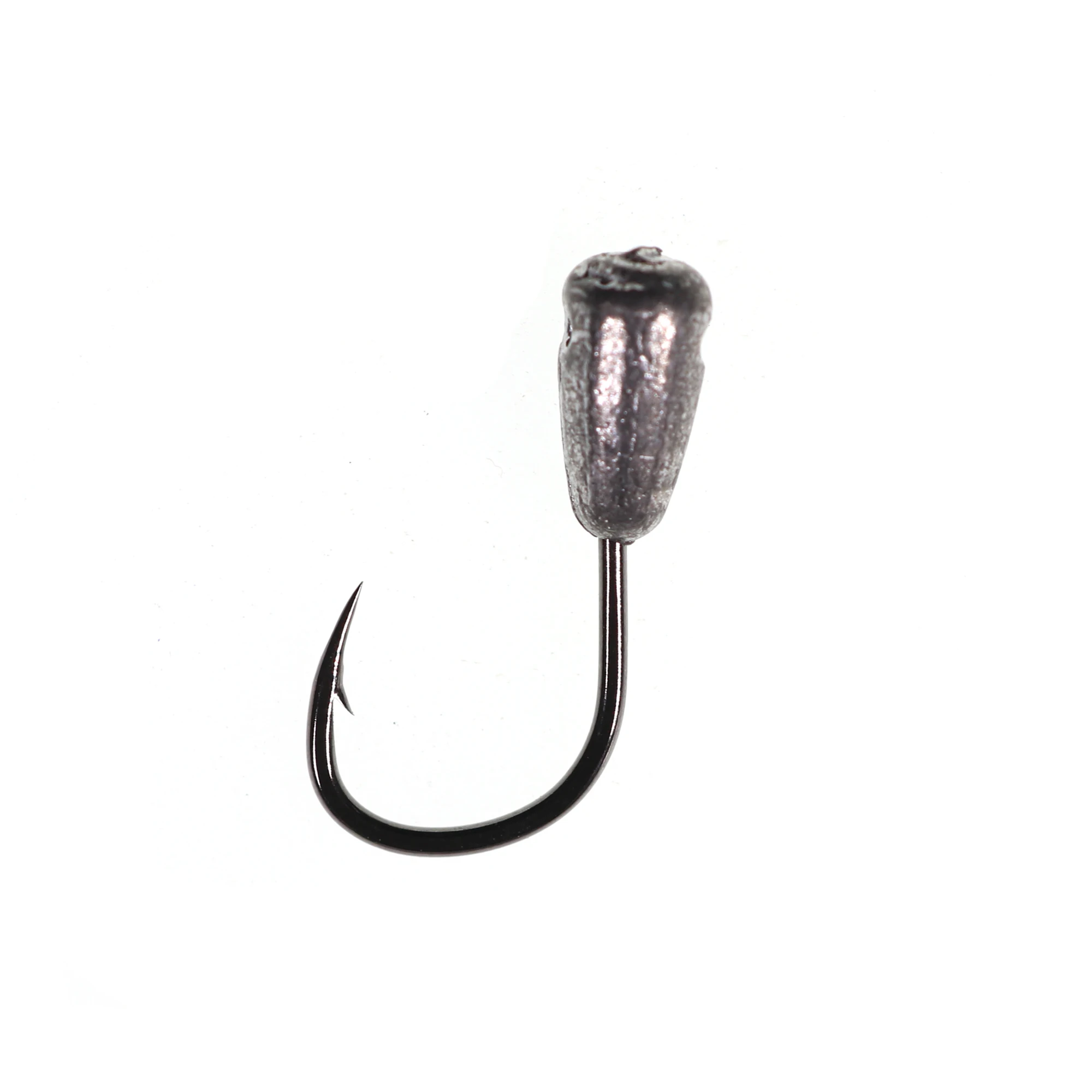 Bimoo 20pcs 1g 0.7g 0.5g 0.3g Ice Jig Fishing Exposed Jig Head Weight Hooks Winter Jigging Fishing Lure Bait Hook Fishing Tackle