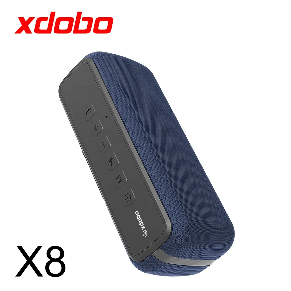 

XDOBO X8 60W Bluetooth Speaker Super Bass Column Full Range Stereo Boombox Big Power Portable Subwoofer IPx5 Waterproof Soundbar