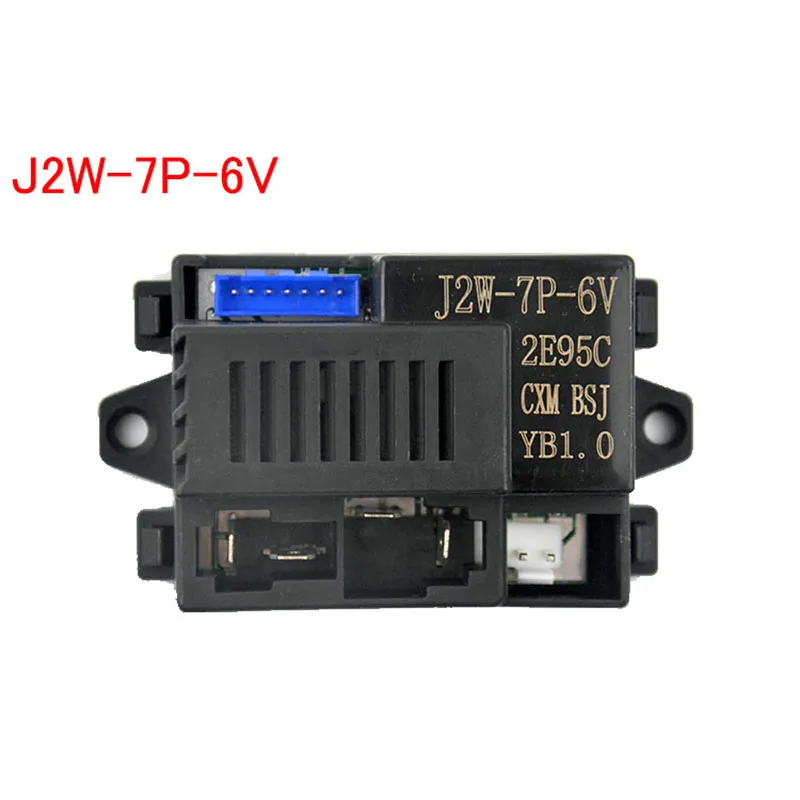 Receptor de J4VW-7P-12V para niños, controlador remoto de J5W-7P-12V para vehículo eléctrico, J2W-7P-6V