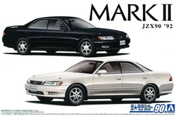 AOSHIMA Plastic Assembly Car Model 1/24 Scale  JZX90 MarkII Grande/Tourer 1992 Adult Collection DIY Assembly Kit 06146