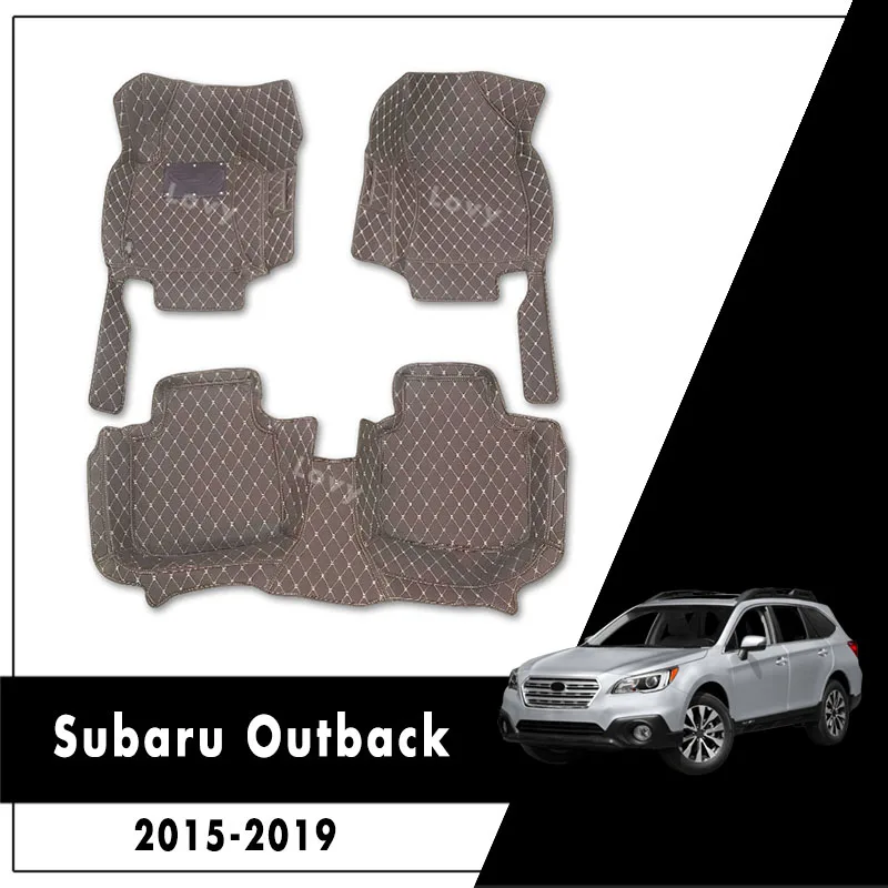 

Автомобильные коврики для Subaru Outback 2015 2016 2017 2018 2019 коврик для украшения автомобиля Нескользящие кожаные аксессуары для интерьера