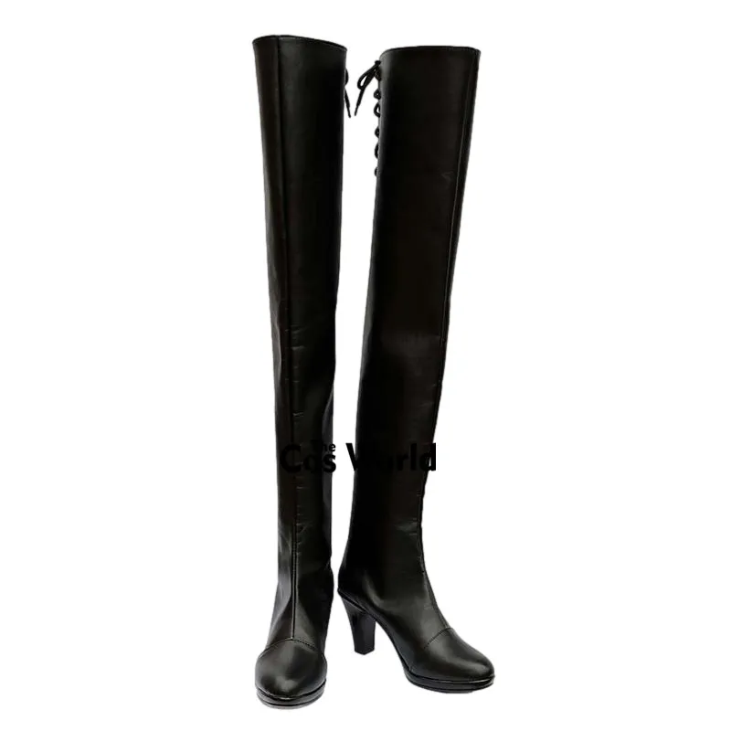 Nier: Automata YoRHa No.2 Typ B Spiele Anpassen Cosplay High Heels Schuhe Stiefel