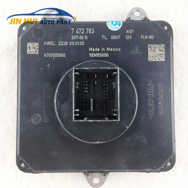 63117472763 OEM Used For BMW 5 6 7 Series X3 G30 F90 G31 G32 G11 LED Headlight Control module 7472763  63117476487 63117464383