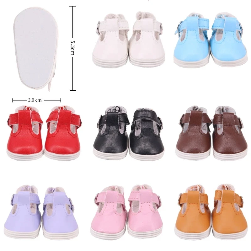 5*2.8 Cm Doll Canvas Shoes For 14.5 Inch Wellie Wisher&32-34 Cm Paola Reina&Nancy American BDJ EXO Doll，Toys To Girls