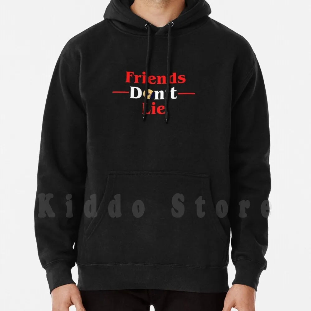 Friends Don T Lie Upside Down Thing Be An Eleven Stranger 3 Pullover Hoodie Hoodie Long Sleeve Friends