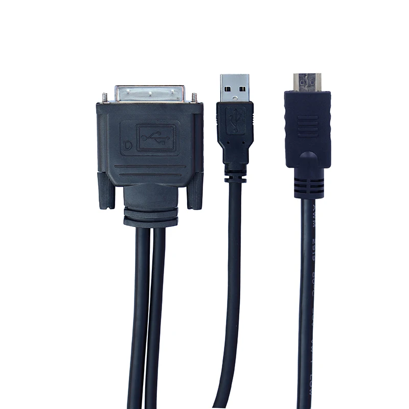 DVI M1-DA 30+5 pin to HD-compatible Cable Dual link+ USB Projector cable 1.7m