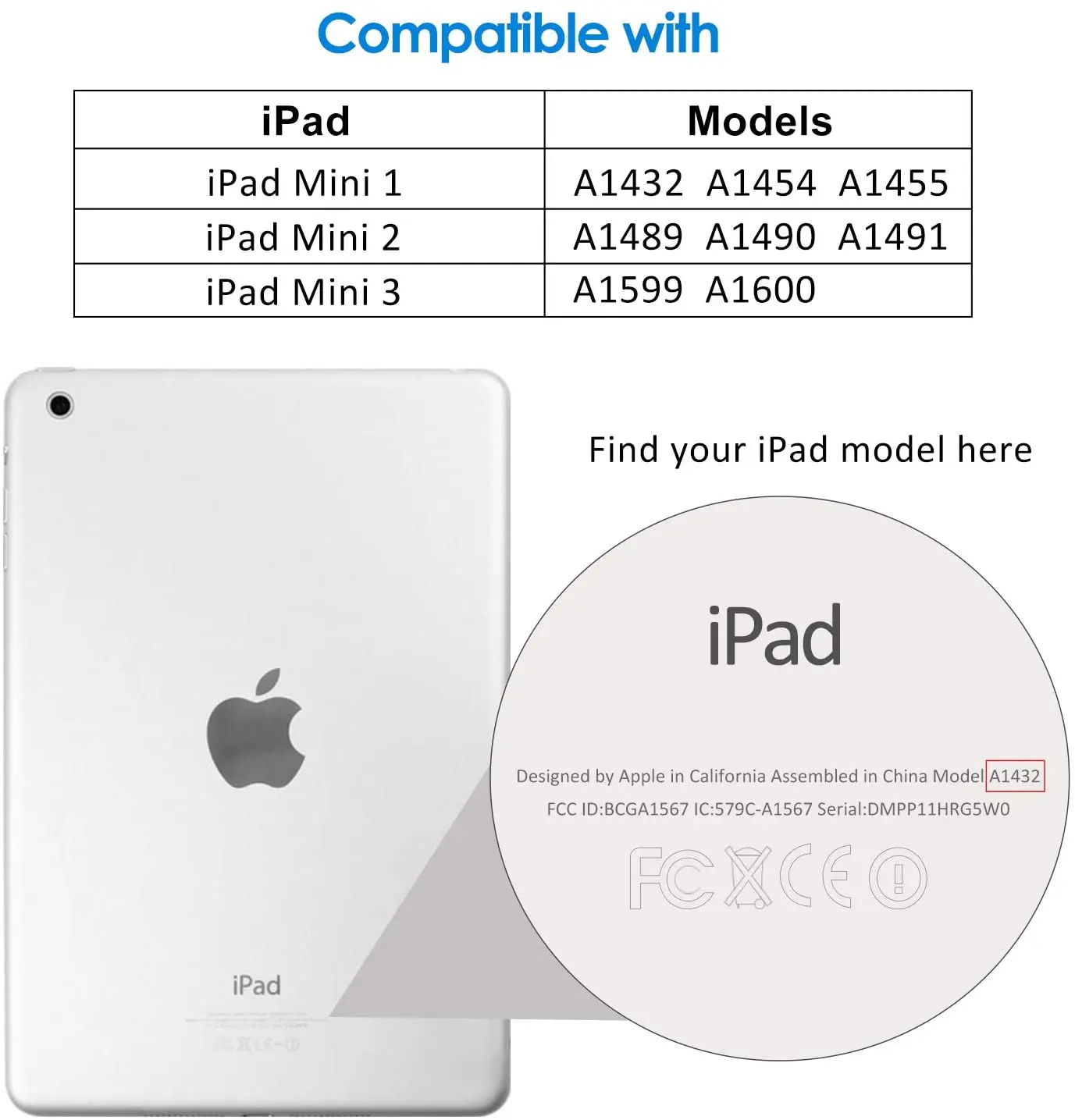 IPad mini 1 2 3 7.9 용 강화 유리 화면 보호기, iPad mini 1 용 9H 2.5D 하드 보호 필름