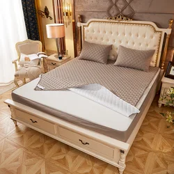 Juste de Matelas Imperméable Entièrement Fermée à 6 Côtés, Protection de Lit de Haute Qualité avec Fermeture Éclair, Drap-Juste Anti-Poussière