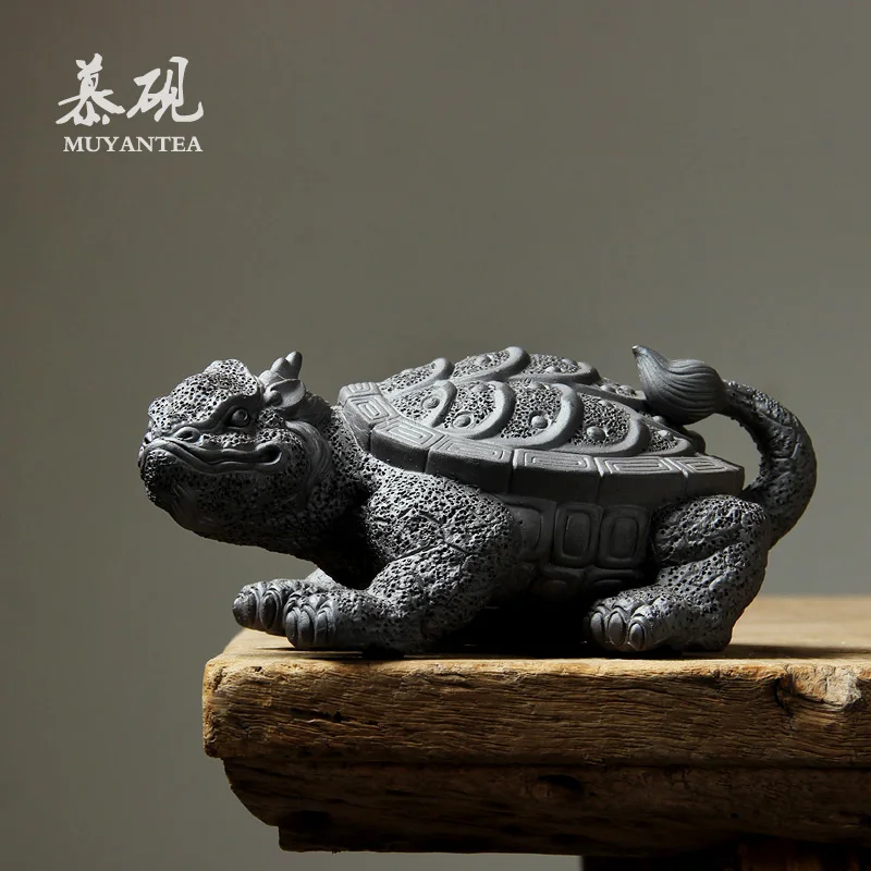 all hand smoke ice tea tea furnishing articles dragon playing boutique pet turtle plutus tea tea to keep opening gifts