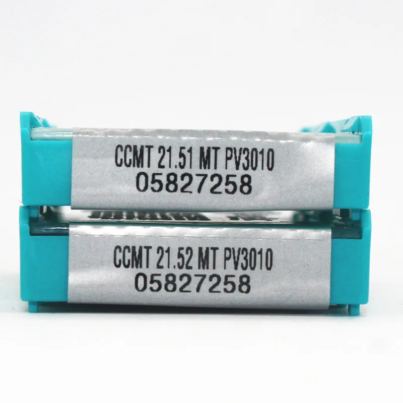 10PCS CCMT060204 MT PV3010 CCMT 21.51 내부 선삭 공구 서멧 선삭 인서트 절삭 공구 CNC 공구 선반 공구