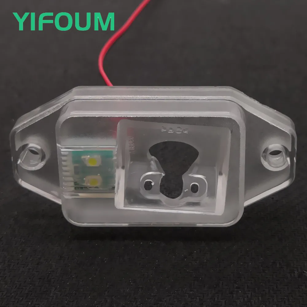 YIFOUM Car Rear View Camera Bracket License Plate Light For Toyota Land Cruiser Prado 90 2700 3400 4000 120 80 Series/FJ Cruiser