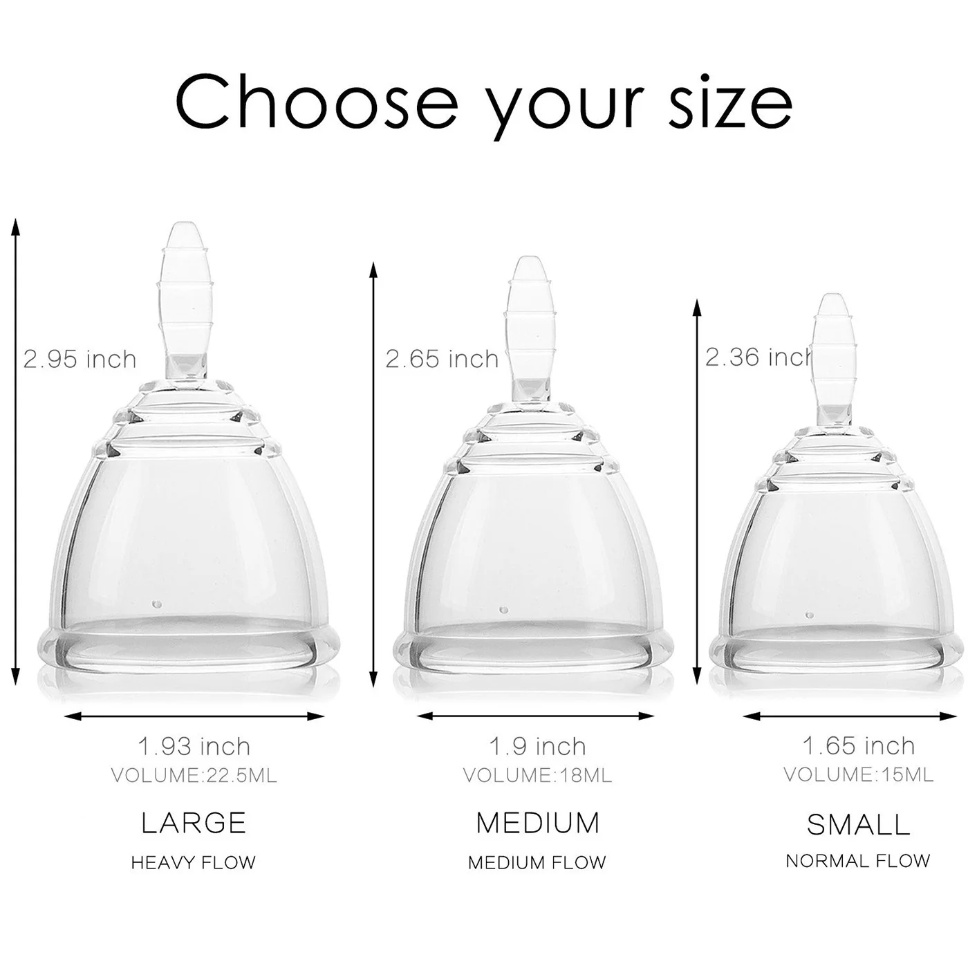 Menstrual Cup Medical Silicone Menstrual Cup Feminine Hygiene Menstrual Period Woman Lady Cup Copa Menstrual Coletor Menstrual