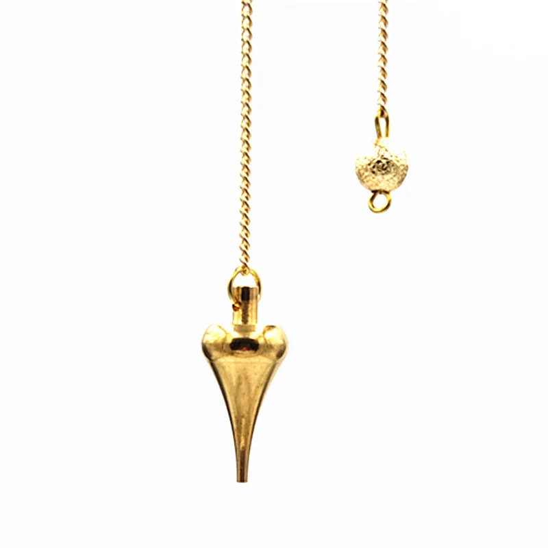 Metal spirit pendulum pure copper solid standard spirit divination psychic media novice spirit pendulum hypnosis divination