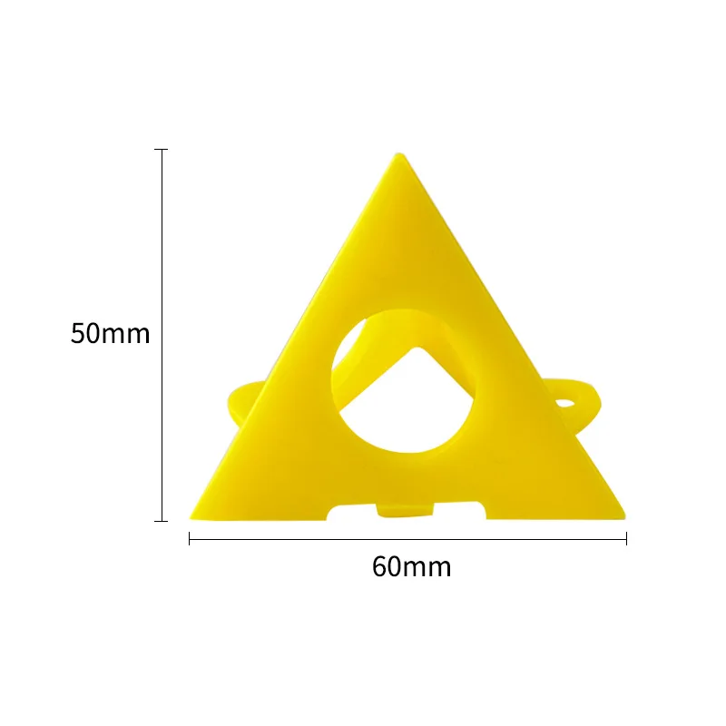 20pcs Triangle Pyramid Stands Set Paint Tool Triangle Paint Pads Feet for Woodworking Accessories Paint Pads Hand Operated Tools