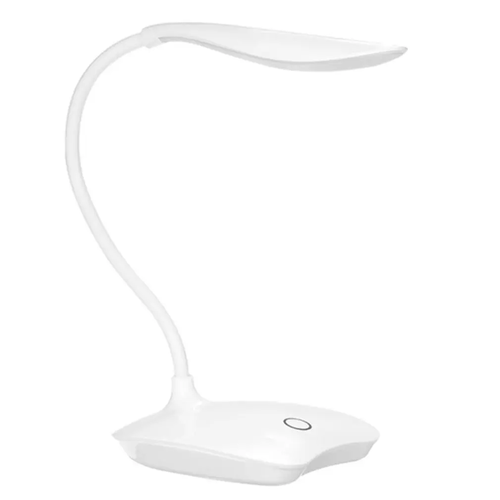 14 LEDs Reading Light USB Charging 3 Mode Flexible Table Lamps Touch Sensor Dimmable Reading Study White Light Desk Lamp