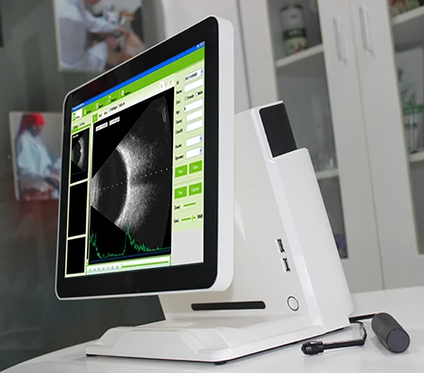 SAB-500 Ophthalmic A/B Scanner/eye scanner touch screen