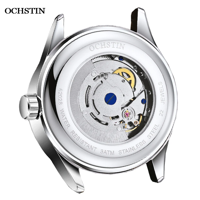 OCHSTIN New Top Brand Automatic Mechanical Watches for Men Military Nylon Strap Pilot Watch Male Auto Date Day Relogio Masculino