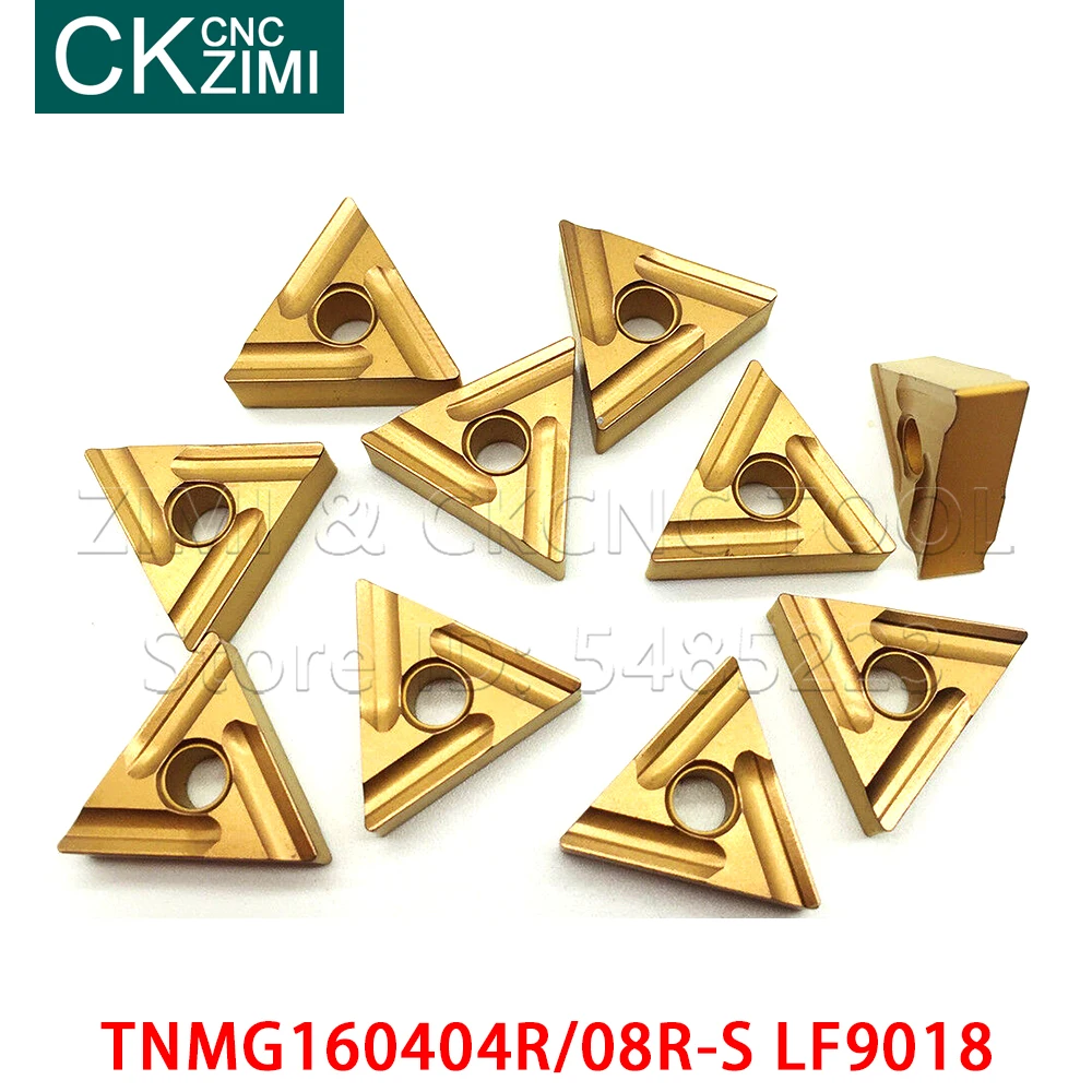 TNMG160404R-S LF9018 TNMG160408R-S LF9018 токарные инструменты с твердосплавными вставками и прорезями для станков с ЧПУ токарные инструменты для обработки древесины TNMG для стали